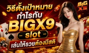 วิธีตั้งเป้าหมายกำไรกับ BIGX9 slot
